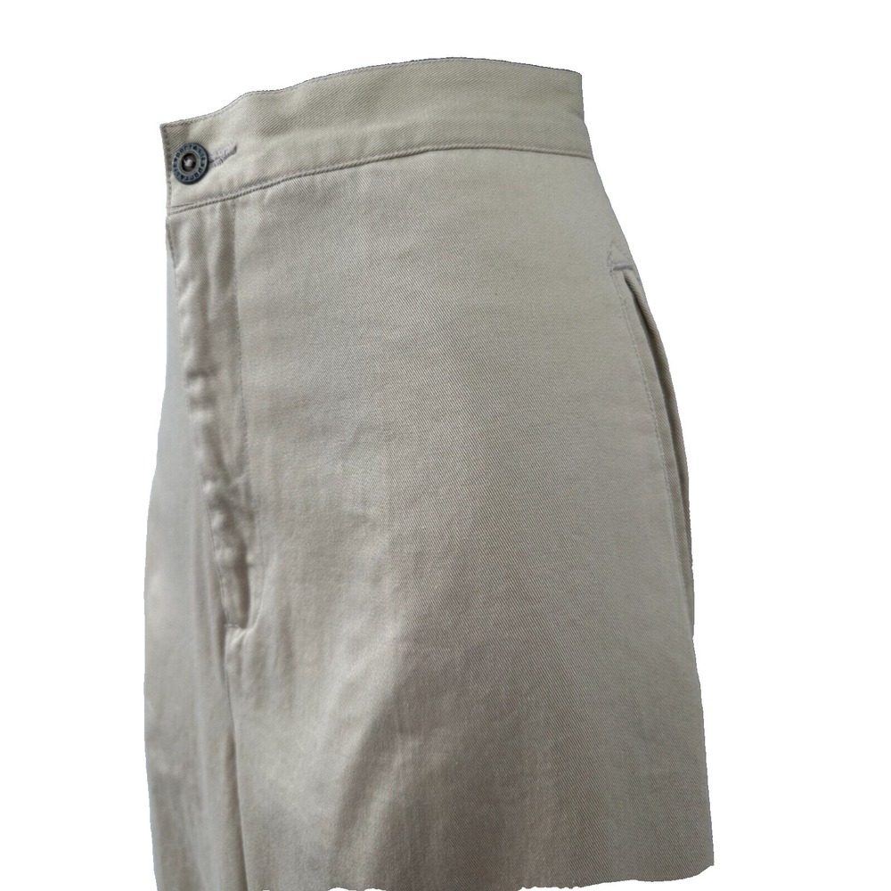 Liz Claiborne Liz Sport Womens Casual Chino Pants Size Petite 14P Beige Cotton - Picture 4 of 12